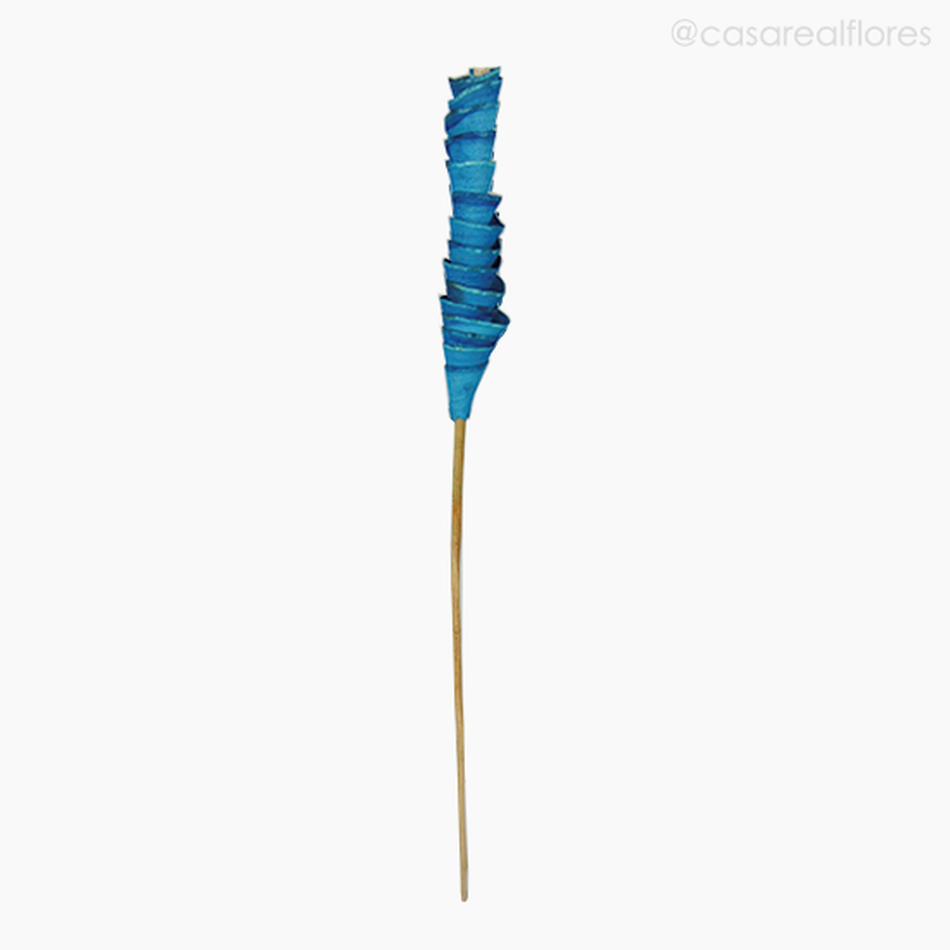 Imagem 1 do produto Flor de Madeira - Haste Azul (012576 AZ)