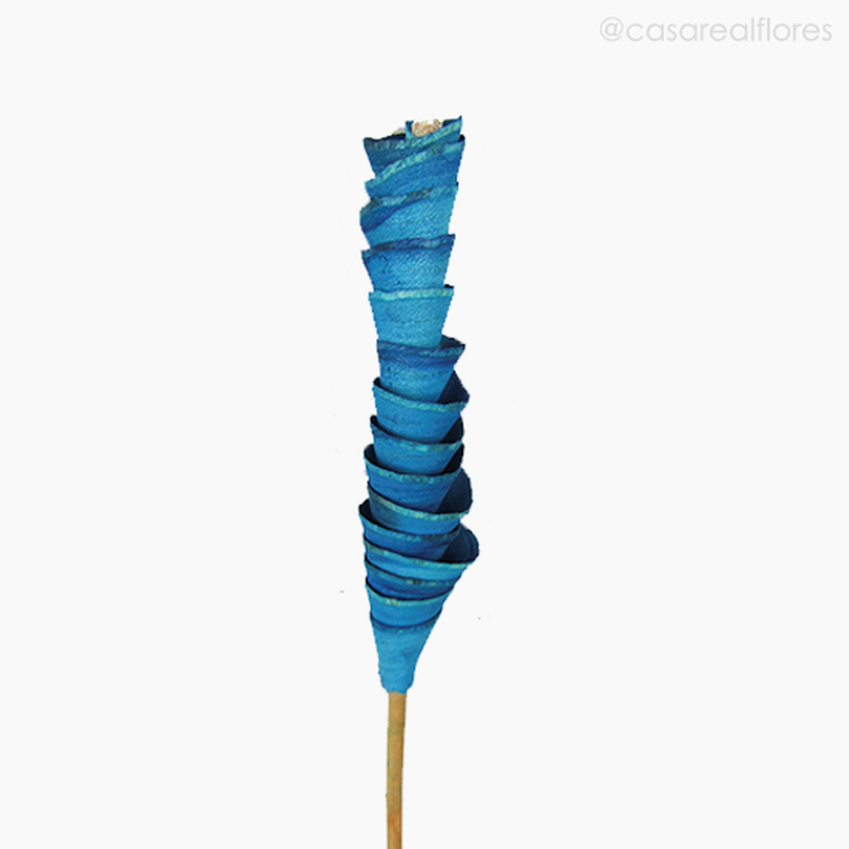 Imagem 2 do produto Flor de Madeira - Haste Azul (012576 AZ)