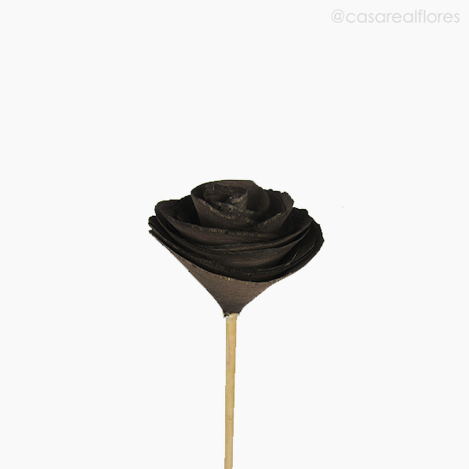 Imagem 2 do produto Flor de Madeira - Botão Marrom (012574 MA)
