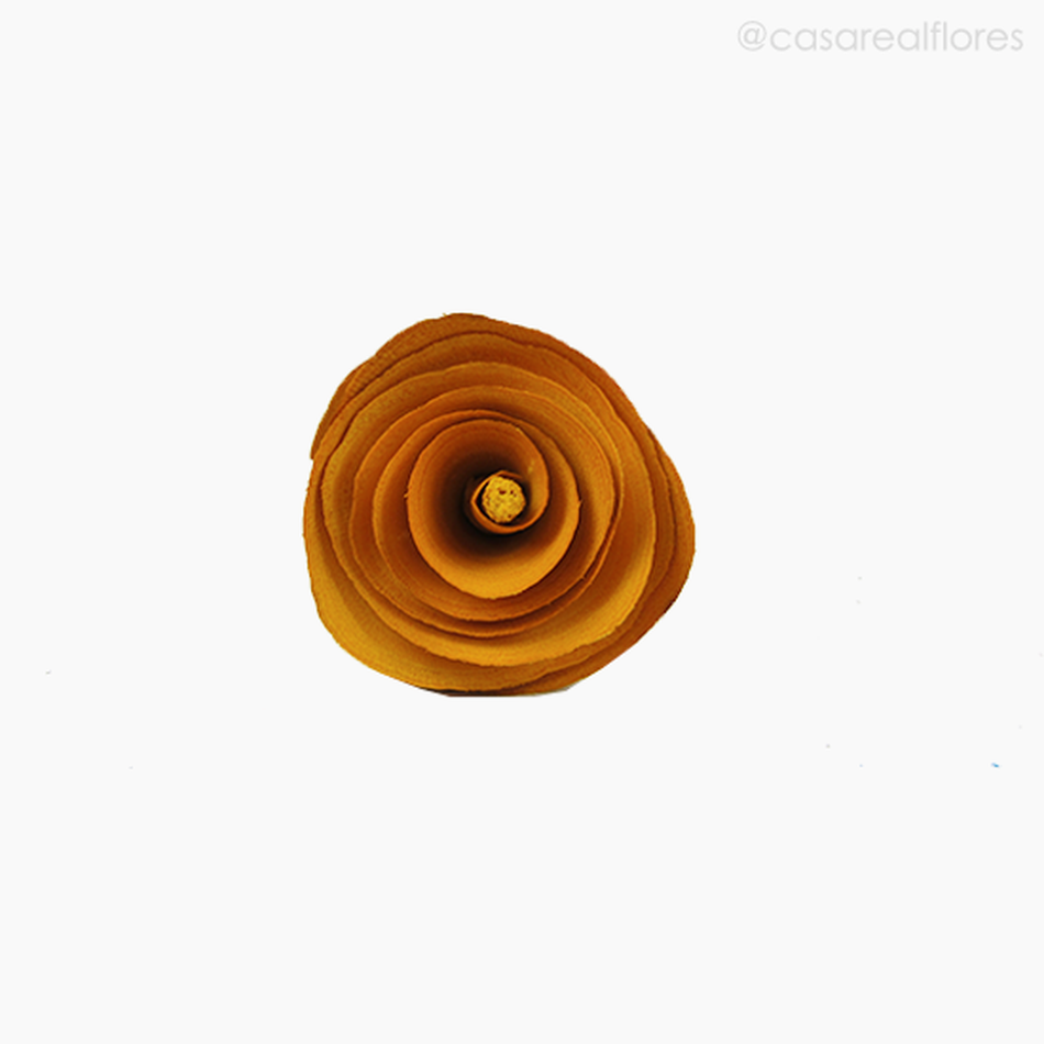 Imagem 4 do produto Flor de Madeira - Botão Amarelo (012574 AM)