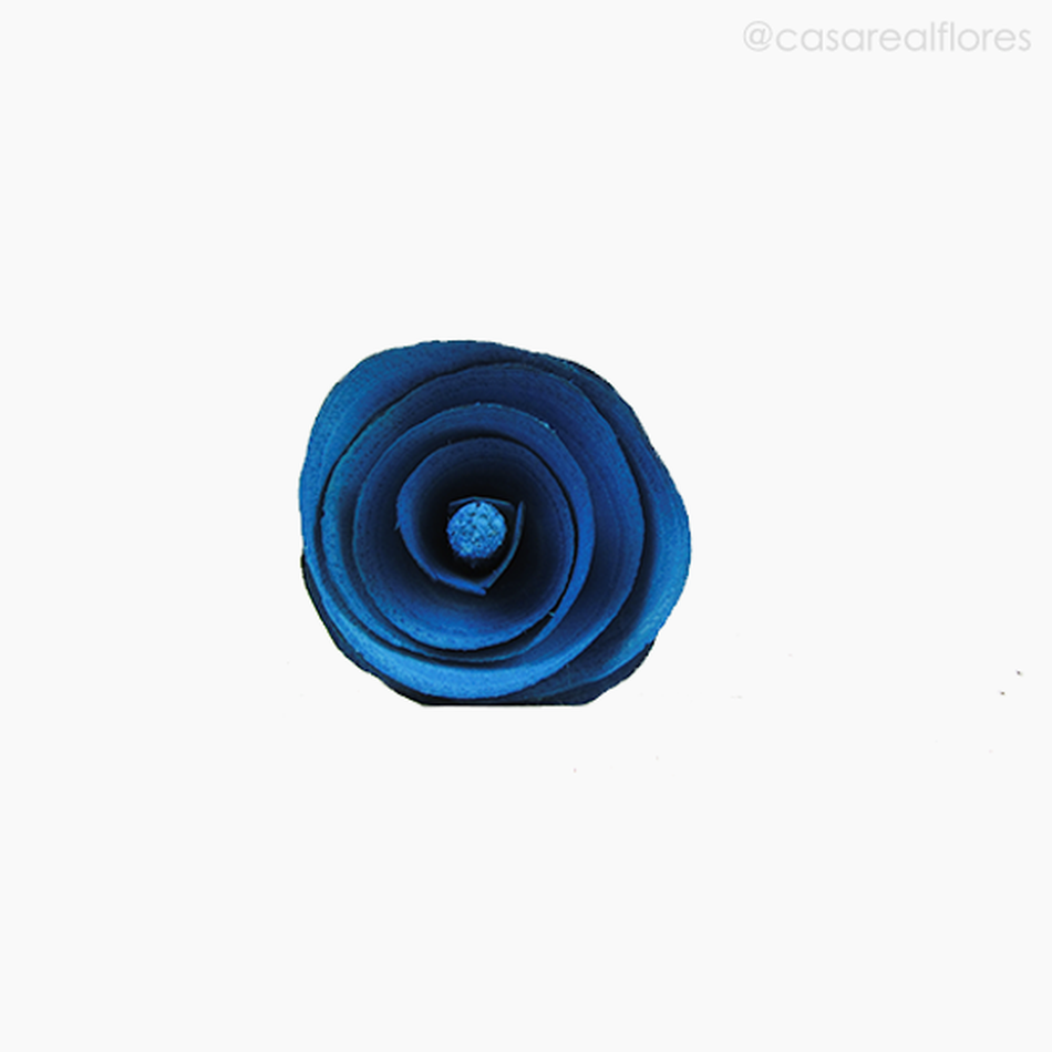 Imagem 4 do produto Flor de Madeira - Botão Azul (012574 AZ)