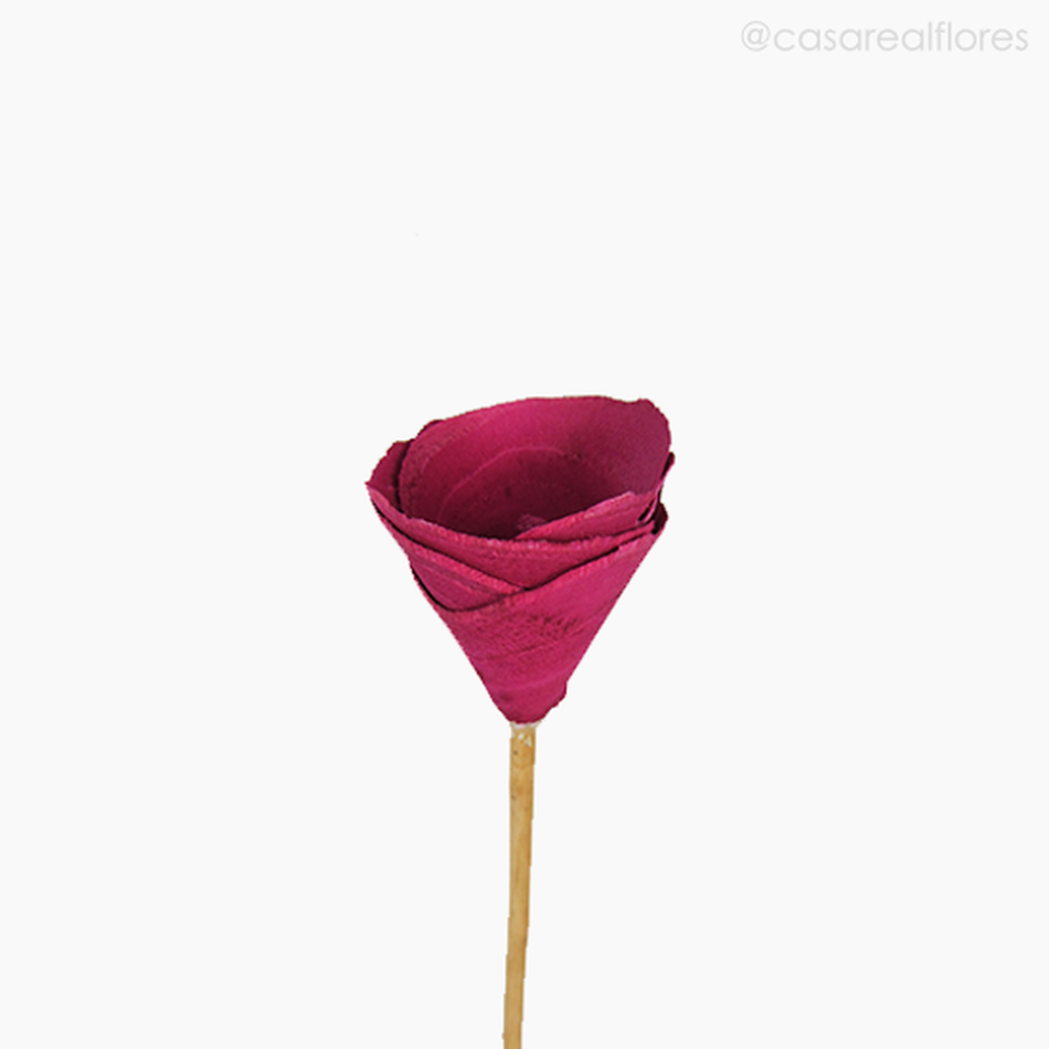 Imagem 2 do produto Flor de Madeira - Lírio Rosa (012575 RS)