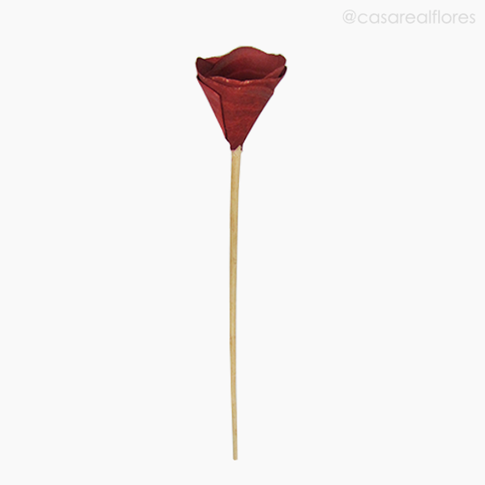 Imagem 1 do produto Flor de Madeira - Lírio Vermelho (012575 VR)