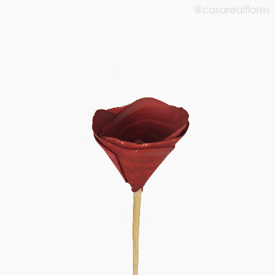 Imagem 2 do produto Flor de Madeira - Lírio Vermelho (012575 VR)