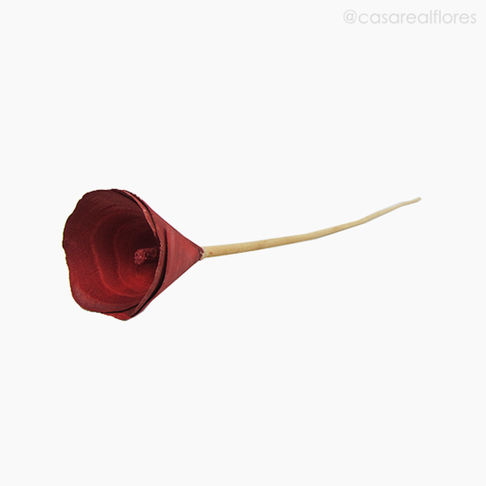 Imagem 3 do produto Flor de Madeira - Lírio Vermelho (012575 VR)