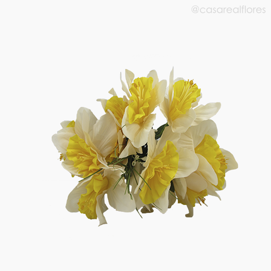 Imagem 4 do produto Buquê Narciso Artificial - Amarelo (3565) 