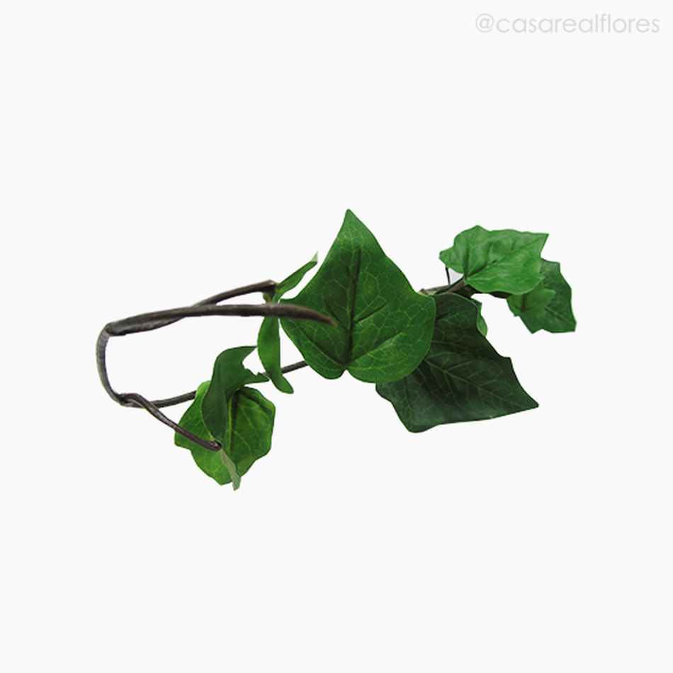 Imagem 4 do produto Galho Folha Ivy Artificial - Verde Escuro (9629)