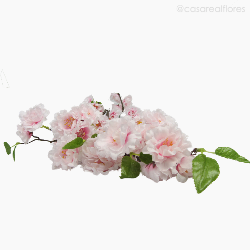 Imagem 4 do produto Galho Flor de Cerejeira Artificial - Rosa Claro (012790)