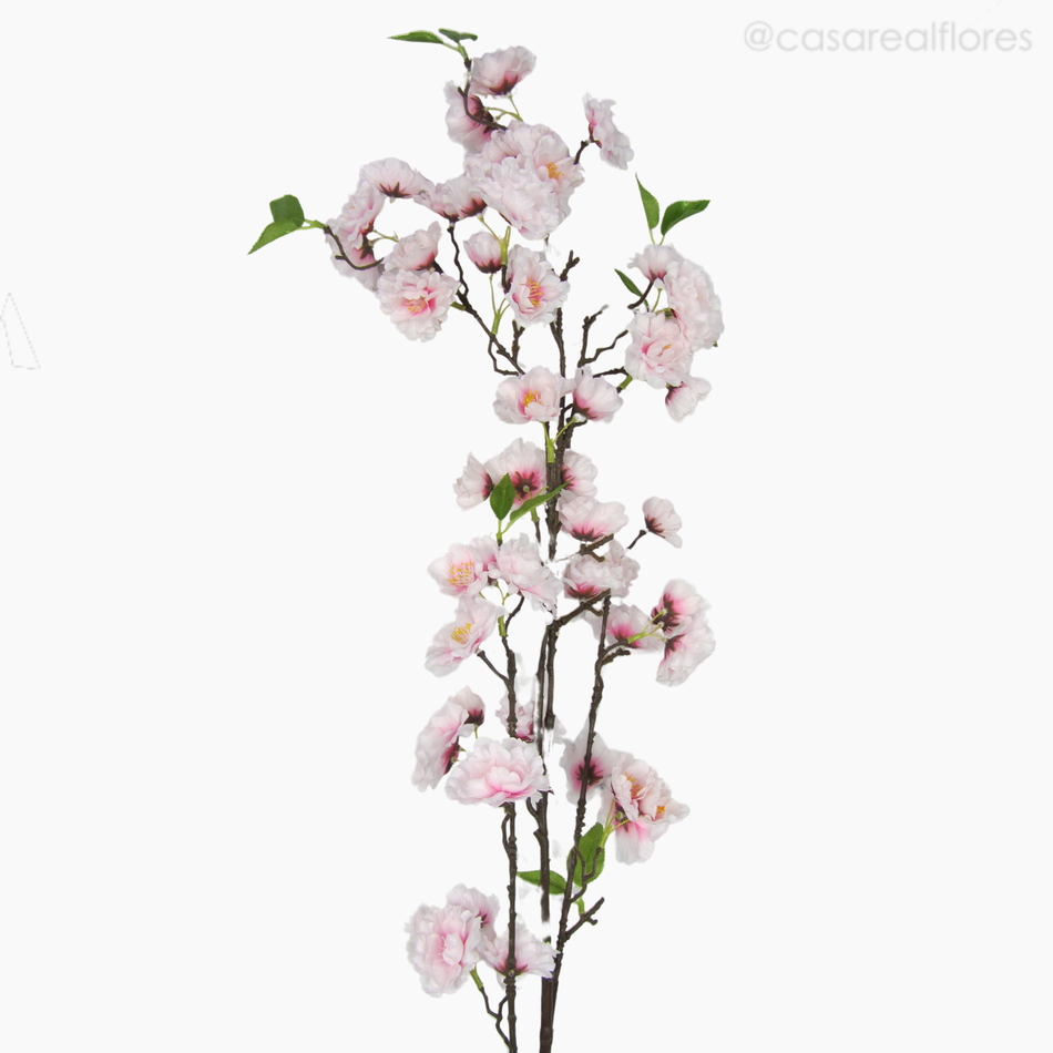 Imagem 2 do produto Galho Flor de Cerejeira Artificial - Rosa Claro (012790)