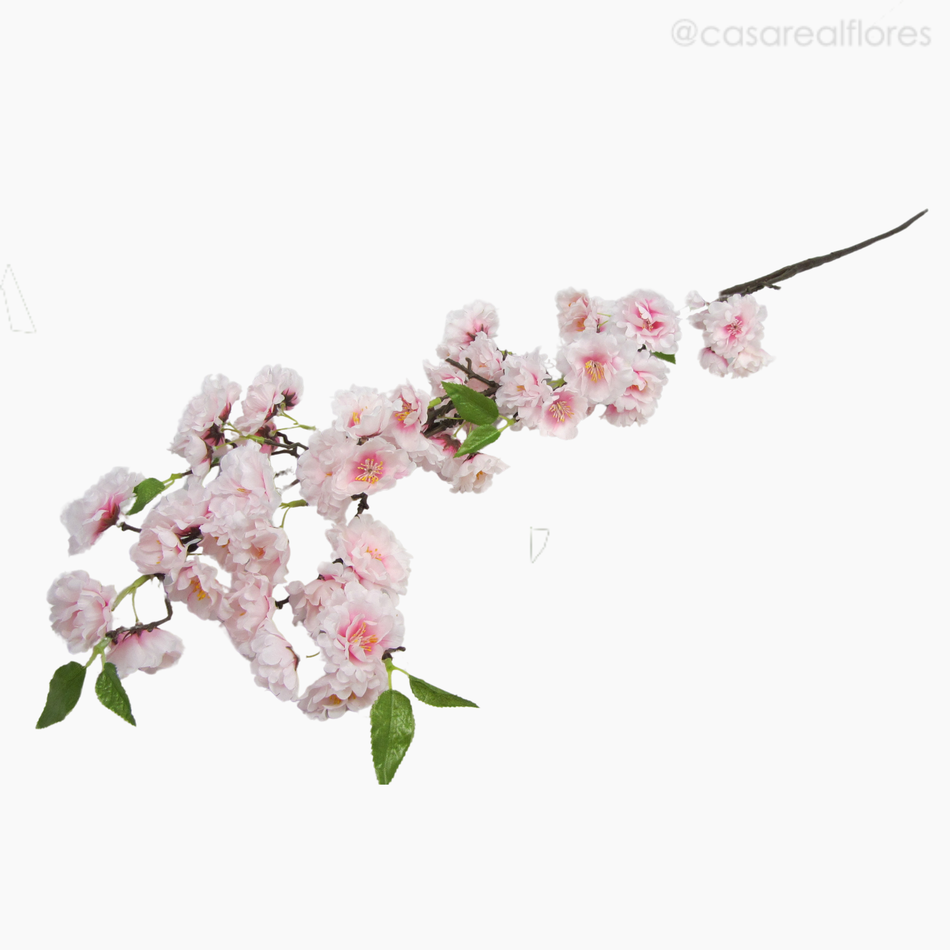 Imagem 3 do produto Galho Flor de Cerejeira Artificial - Rosa Claro (012790)