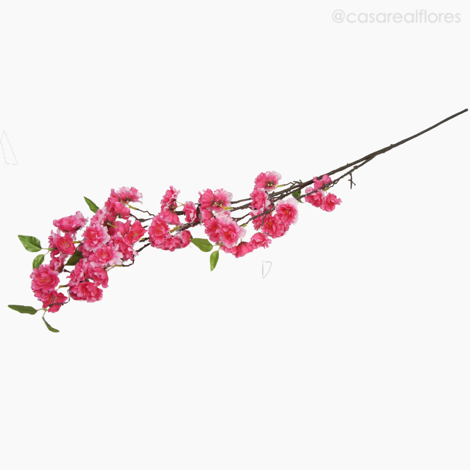 Imagem 3 do produto Galho Flor de Cerejeira Artificial - Rosa Escuro (012791)