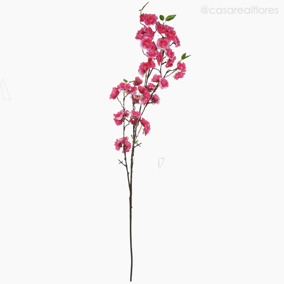 Imagem 1 do produto Galho Flor de Cerejeira Artificial - Rosa Escuro (012791)