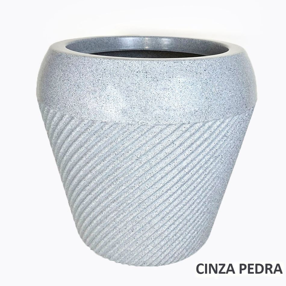 Imagem 1 do produto Vaso Majestic Vite - Cinza Pedra (012156)