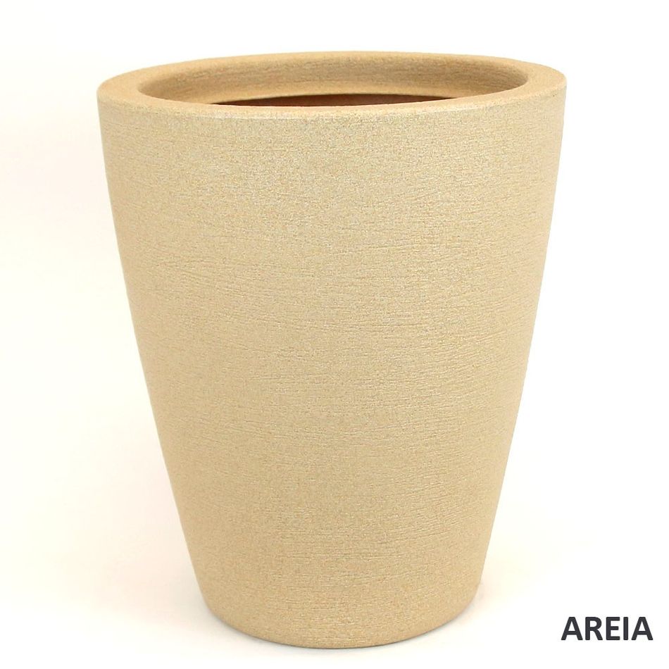Imagem 1 do produto Vaso Cone Riscatto - Areia (011700)
