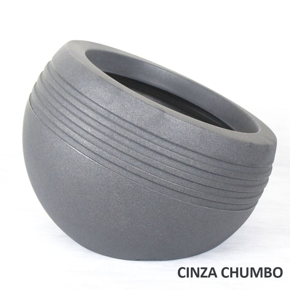 Imagem 1 do produto Vaso Inclinato - Chumbo (011722)