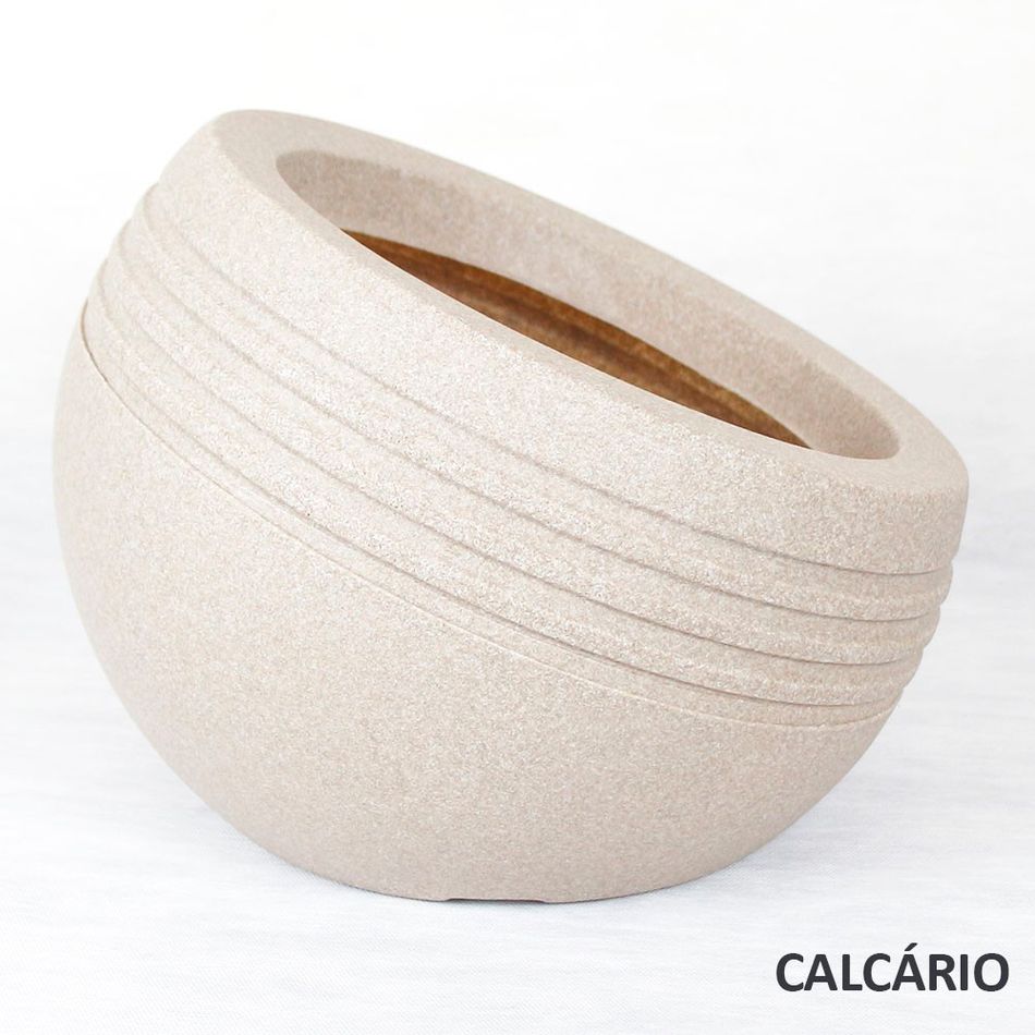 Imagem 1 do produto Vaso Inclinato - Calcario (011731)