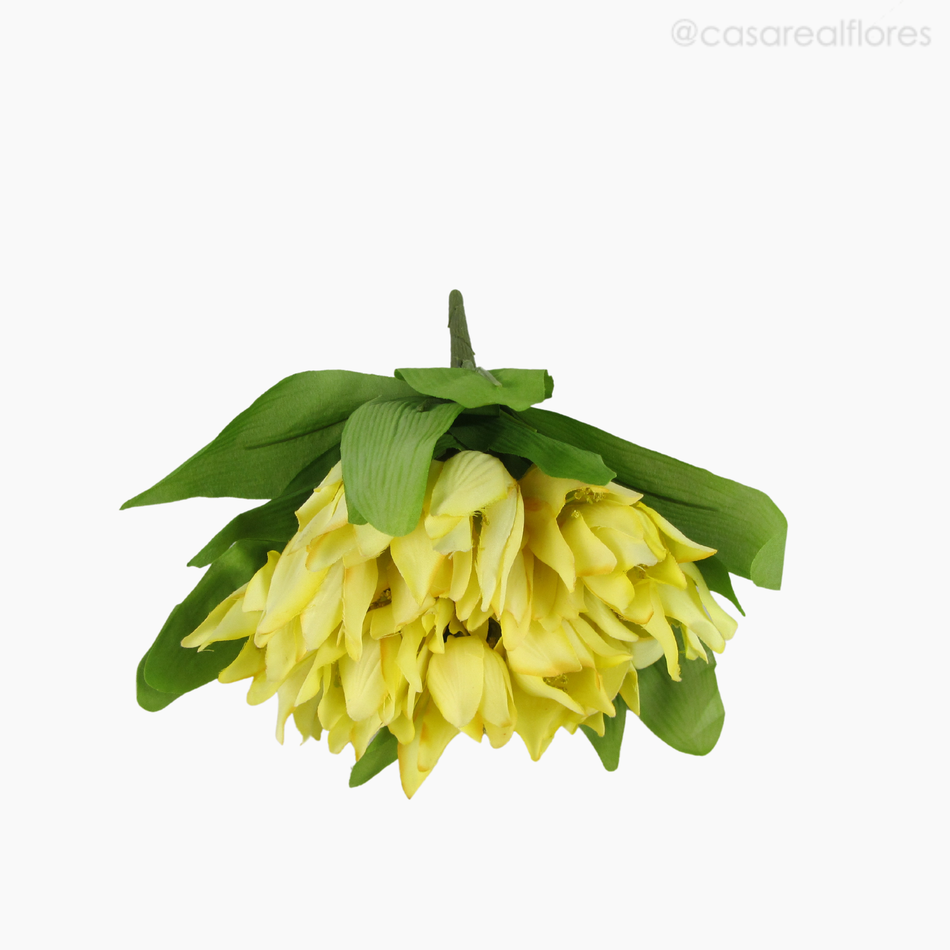 Imagem 4 do produto Buquê Tulipa Artificial - Amarelo (04824)