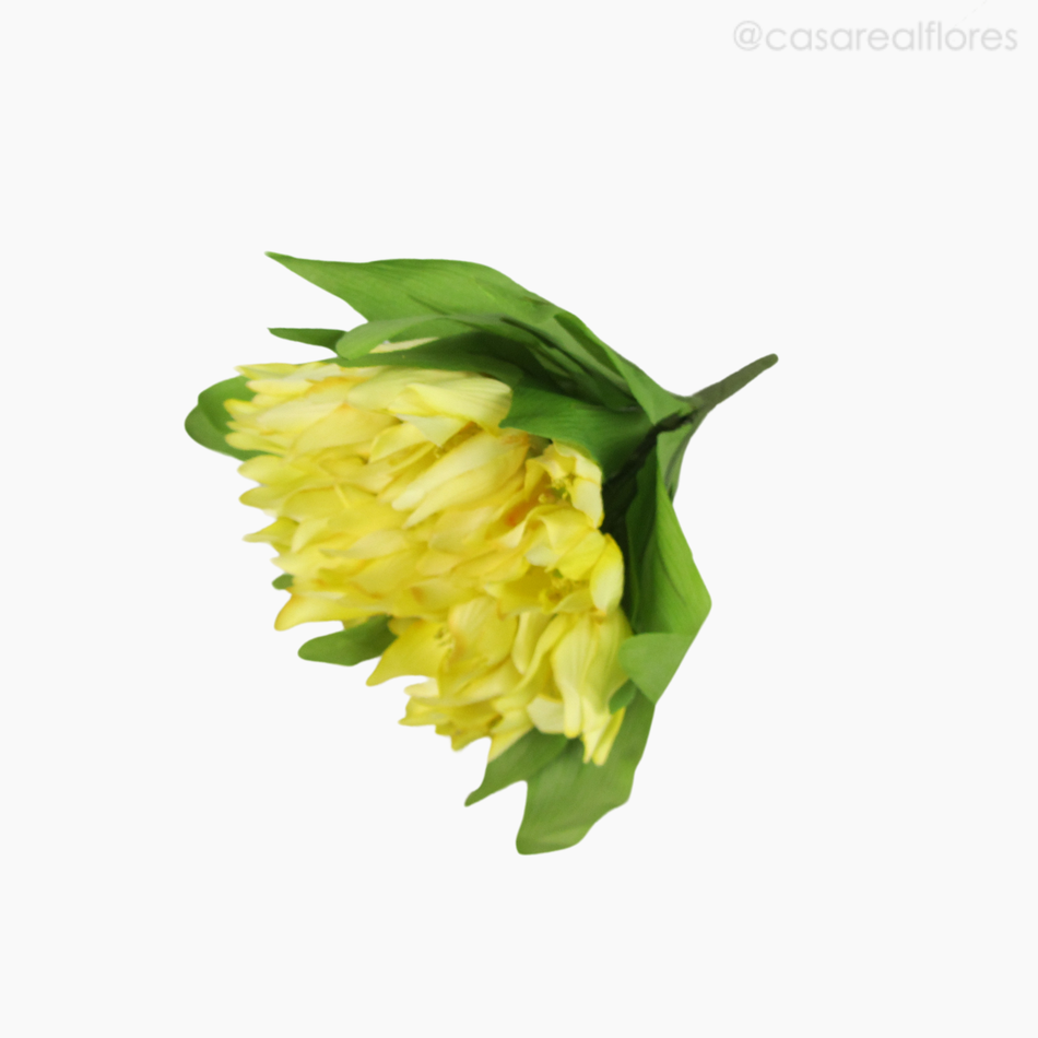 Imagem 2 do produto Buquê Tulipa Artificial - Amarelo (04824)