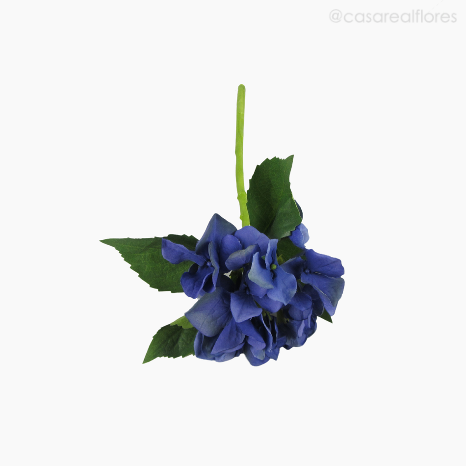 Imagem 3 do produto Galho Hortencia Artificial - Roxo Escuro (9438)