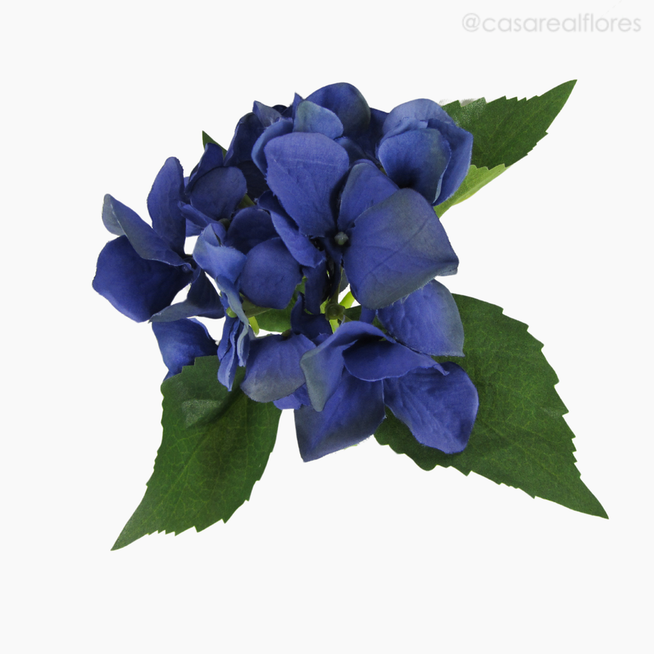 Imagem 4 do produto Galho Hortencia Artificial - Roxo Escuro (9438)