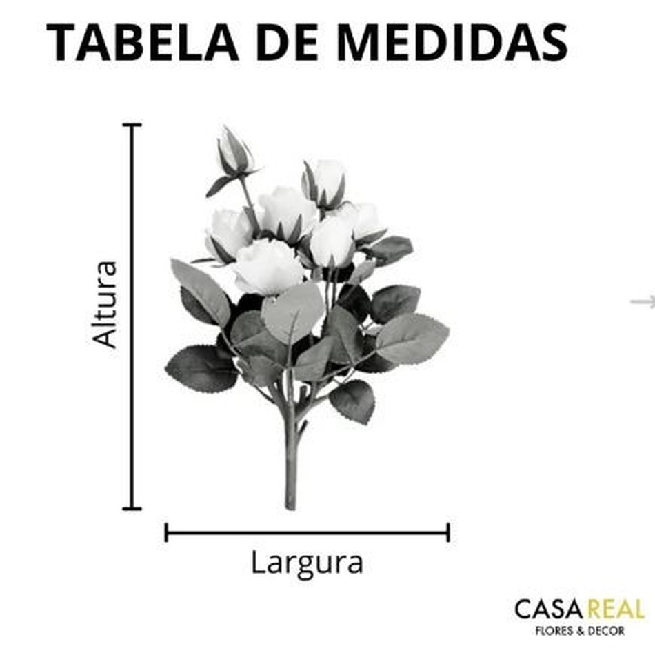 Imagem 5 do produto Pétalas de Rosa Artificial -  Branco (4214)