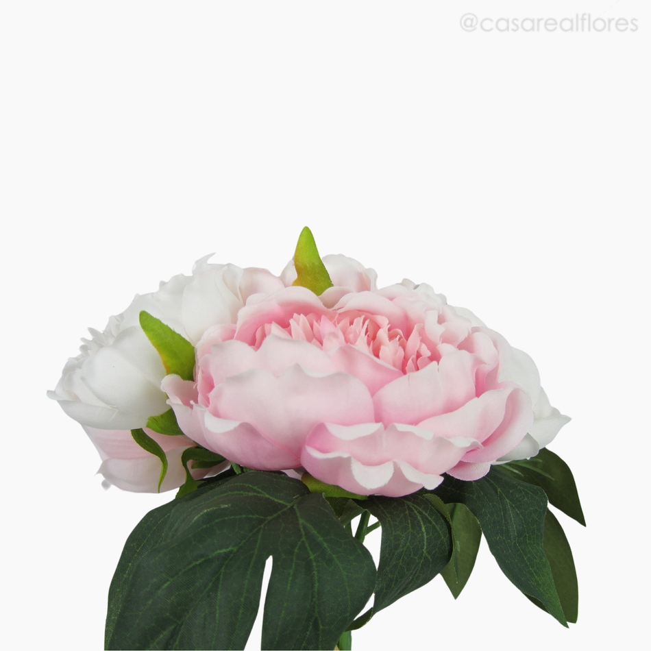Imagem 4 do produto Buquê Peônia Artificial  - Rosa Claro (12800)