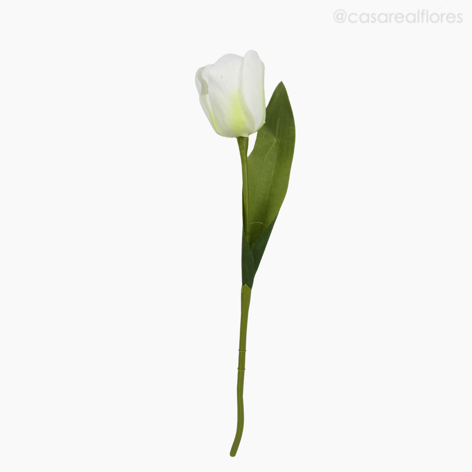 Imagem 1 do produto Galho Tulipa Artificial - Branco (12823)