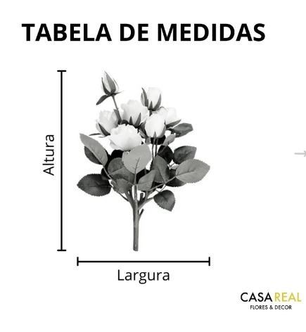 Imagem 6 do produto Galho Tulipa Artificial - Branco (12823)