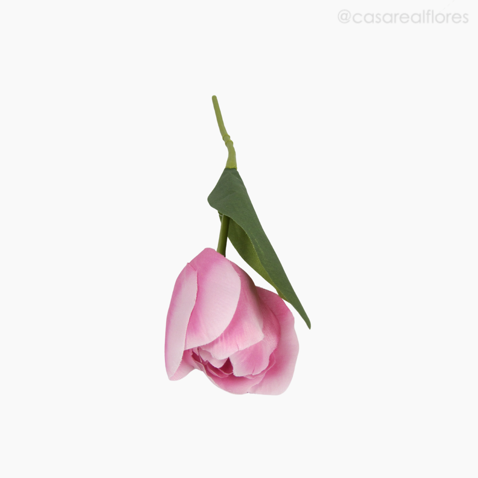 Imagem 2 do produto Galho Tulipa Artificial - Rosa Escuro (12825)