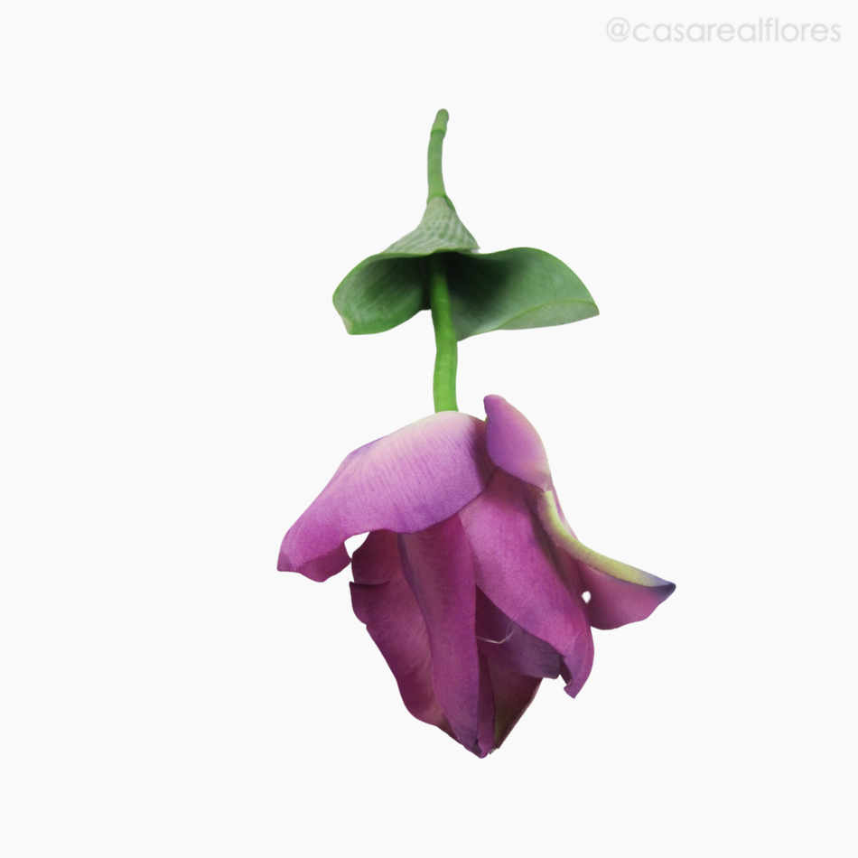 Imagem 4 do produto Galho Tulipa Angel Artificial - Roxo Claro (9612)