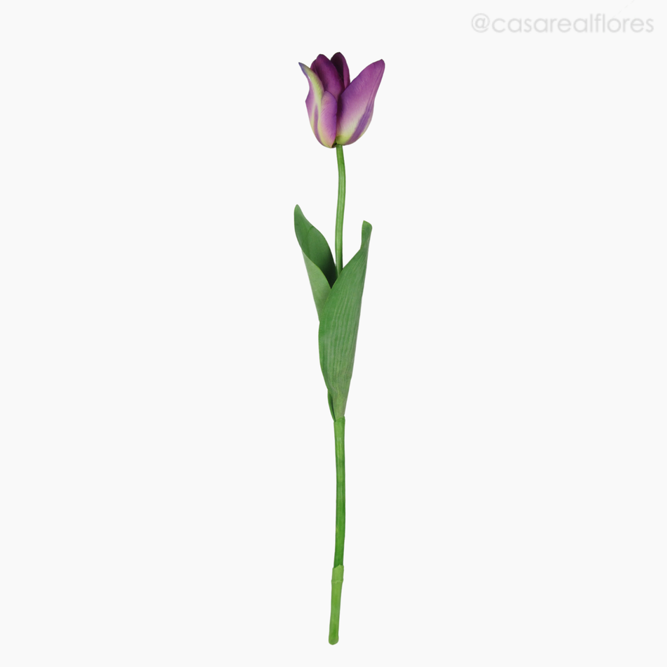 Imagem 1 do produto Galho Tulipa Angel Artificial - Roxo Claro (9612)