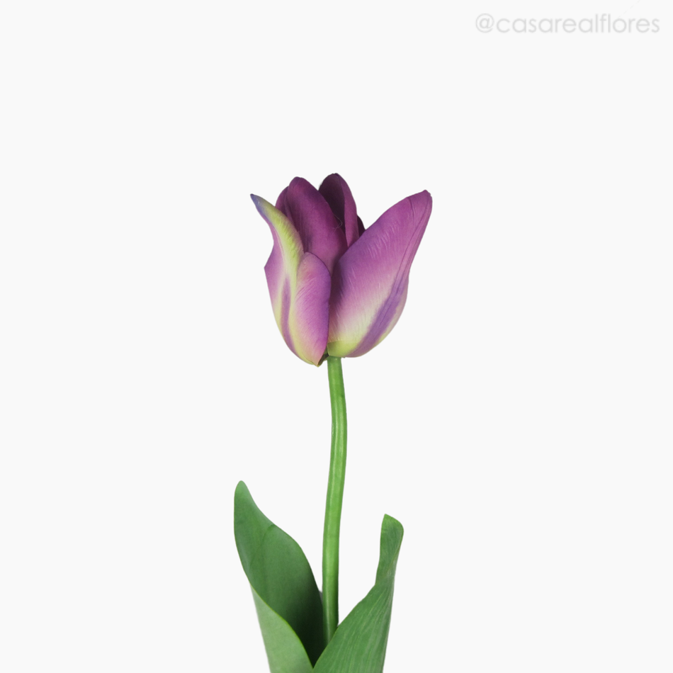 Imagem 2 do produto Galho Tulipa Angel Artificial - Roxo Claro (9612)