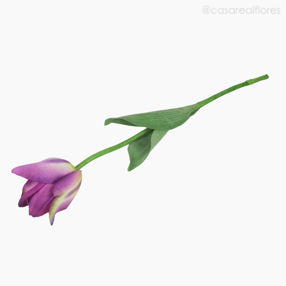 Imagem 3 do produto Galho Tulipa Angel Artificial - Roxo Claro (9612)