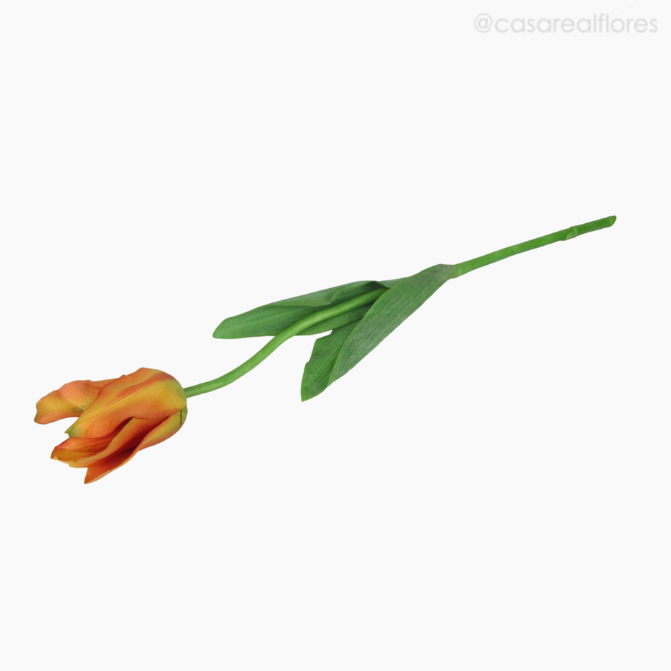 Imagem 3 do produto Galho Tulipa Angel Artificial - Laranja (9607)