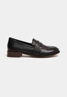 Cor PRETO do produto Mocassim Loafer Couro Essential Preto