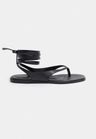 Cor PRETO do produto Sandália Rasteira Couro Ipanema Preto