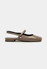 Cor FENDI do produto Sapatilha Ballet New Couro Cinza Queimado