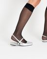 Cor PRATA do produto Sapatilha Ballet New Couro Cristal Prata