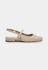 Cor OFF WHITE do produto Sapatilha Ballet New Couro Off White