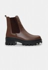 Cor CACAU do produto Bota Tratorada Couro Cacau