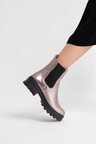 Cor ONIX do produto Bota Tratorada Couro Ônix 