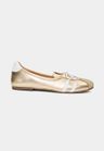 Cor Ouro  Light do produto Tênis Ballet Couro Ouro Light