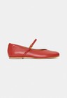 Cor Vermelho Terracota do produto Sapatilha Malu New Couro Vermelho Terracota