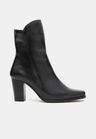 Cor PRETO do produto Bota Altezza Couro Preto Salto