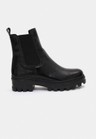 Cor PRETO do produto Bota Tratorada Couro Verniz Preto 