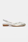 Cor CRISTAL PRATA do produto Sapatilha Boneca New Couro Cristal Prata