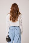 Camisa Alfaiataria Tricoline Off White