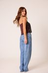Blusa Chiffon Paetê Marrom