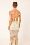 Saia Crochê Artesanal Off White