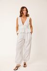 Blusa Tricoline Off-White